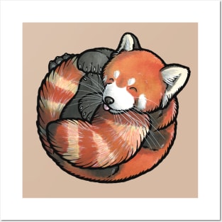 Red Panda Posters and Art